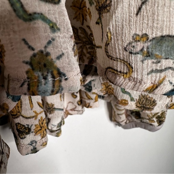 Kimchi Blue | Animals, Mushrooms and Plant Babydoll Top Size XS - Picture 7 of 10